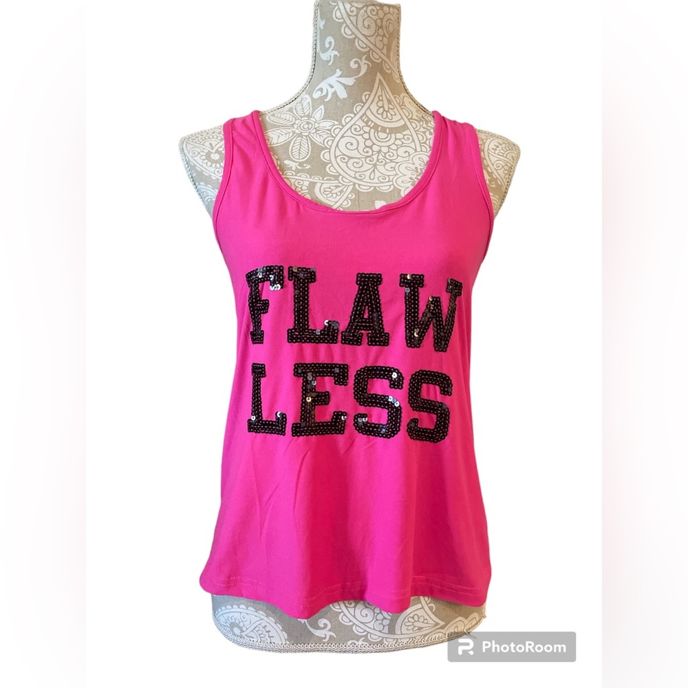 Em & Alfie Women’s Size Small Pink Tank Top